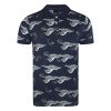 Polo Shirts for Men Floral Printed Men PQ Polo Shirts